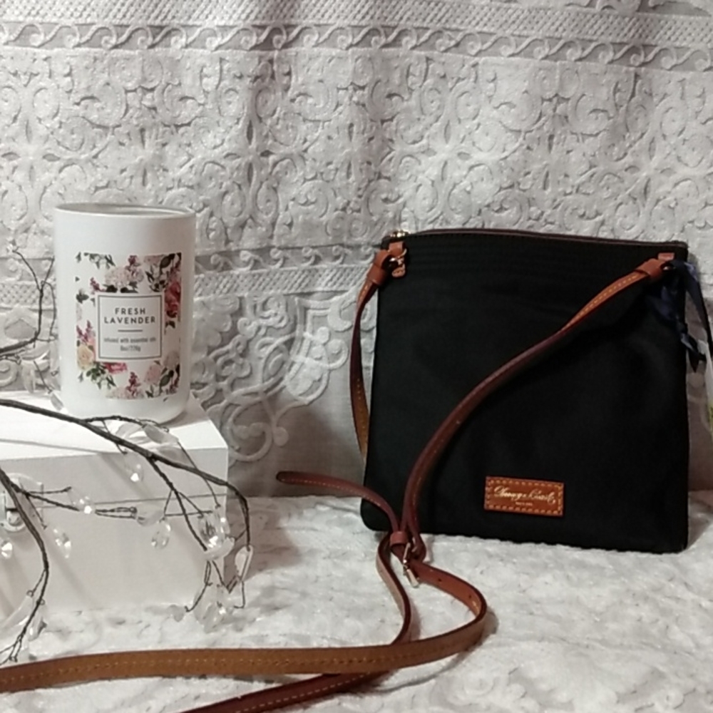 Dooney & Bourke, Black Purse, Long Strap